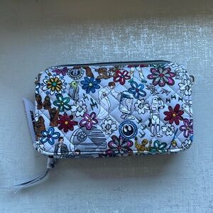 RFID Vera Bradley Star Wars All in One Crossbody wallet